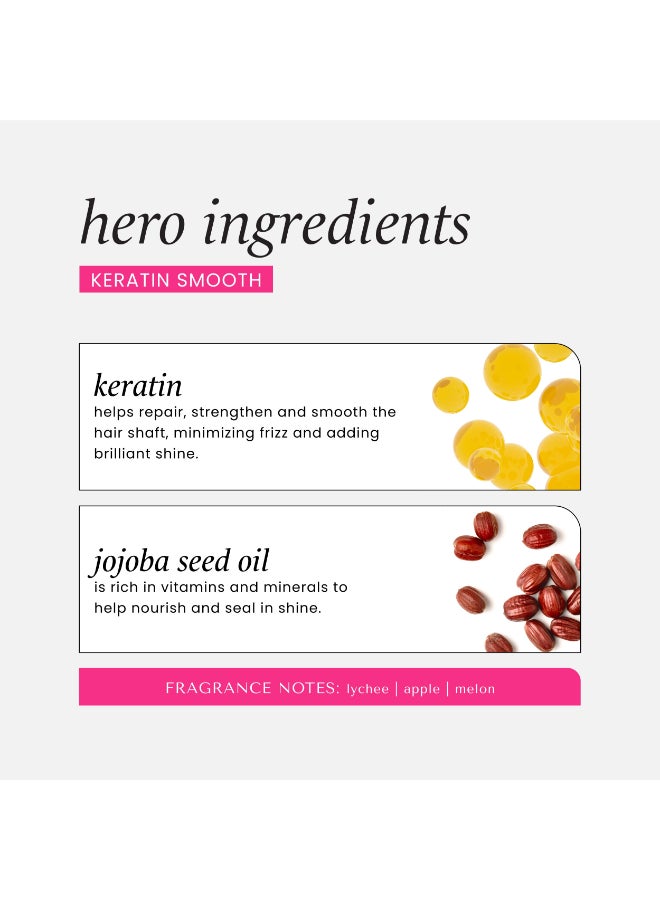 HASK Keratin Shampoo 355Ml & Conditioner 355Ml X2 Value Pack - Image 5